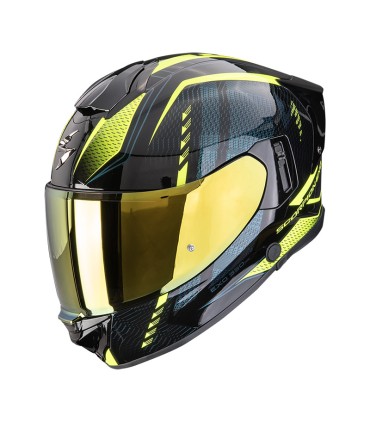 Scorpion Exo 530 Air Theras yellow helmet