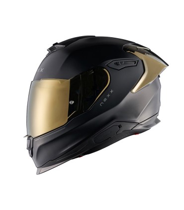 Casco Nexx Y.100R Subsonic nero oro opaco