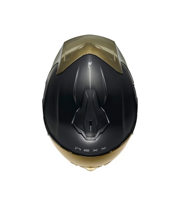 Nexx Y.100R Subsonic black gold matt helmet