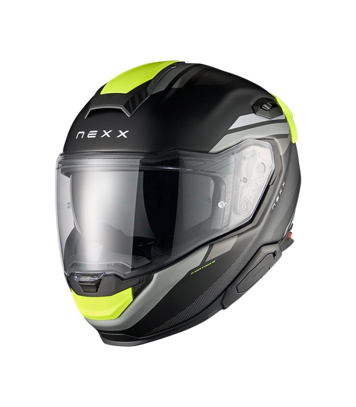 Helm Nexx X.TR Quanta schwarz gelb