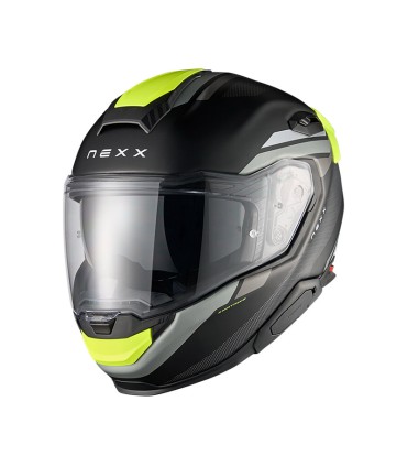 Nexx X.TR Quanta black yellow helmet