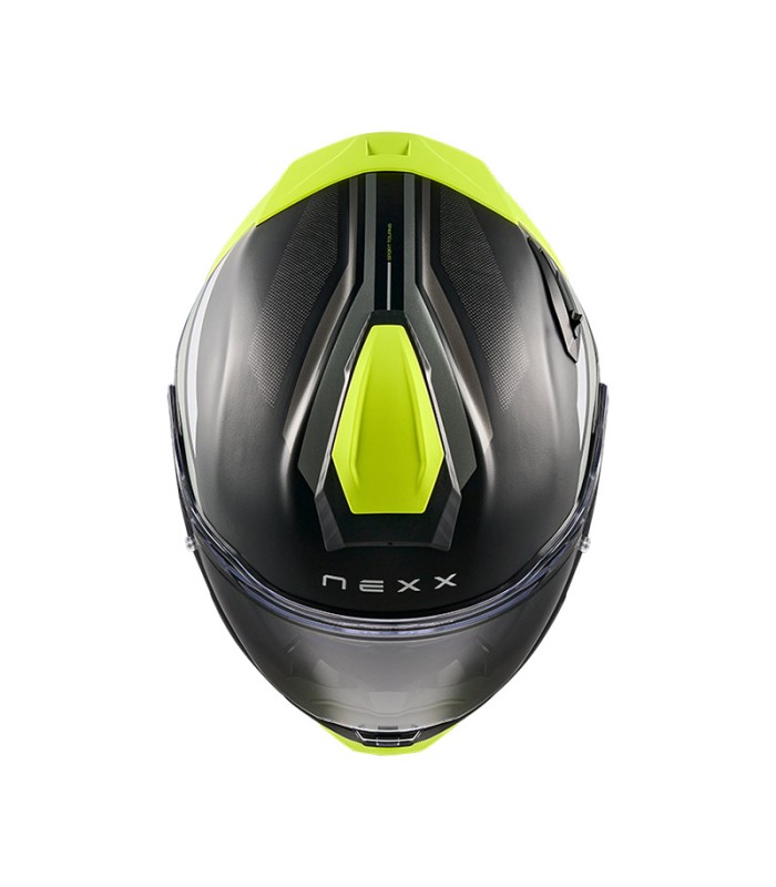 Nexx X.TR Quanta black yellow helmet
