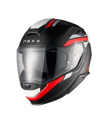 Helm Nexx X.TR Quanta schwarz rot