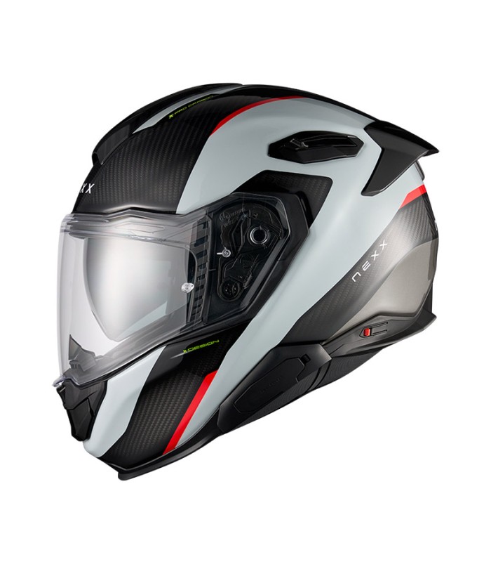 Nexx X.TR Rush black red matt helmet