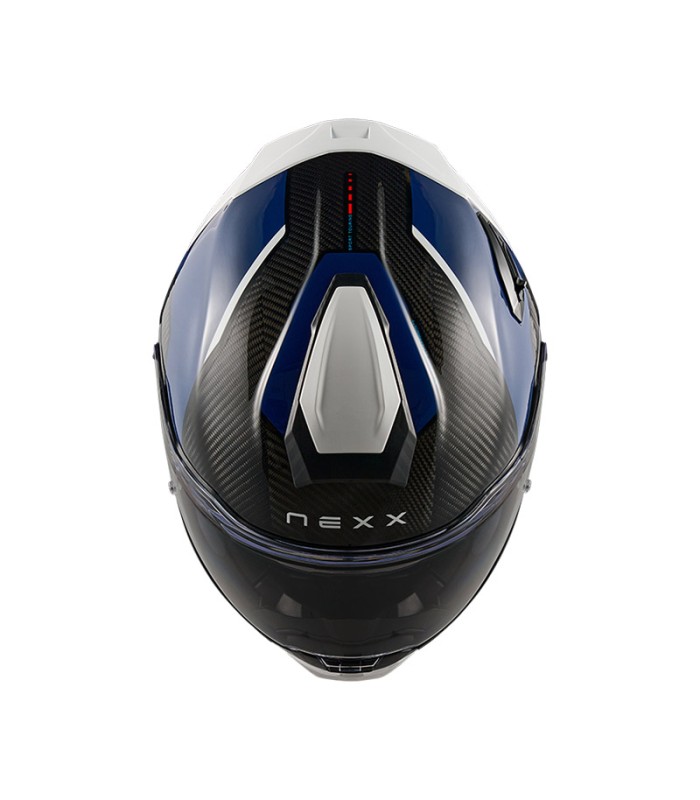 Casque Nexx X.TR Rush bleu rouge