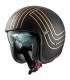 Casque jet Premier Vintage EX GOLD CHROMED BM matt