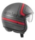 Premier Vintage PLATINUM ED. EX 92 BM gray red matt helmet