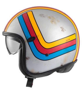 Premier Vintage Platinum Edition EX 77 BM Silver matt helmet
