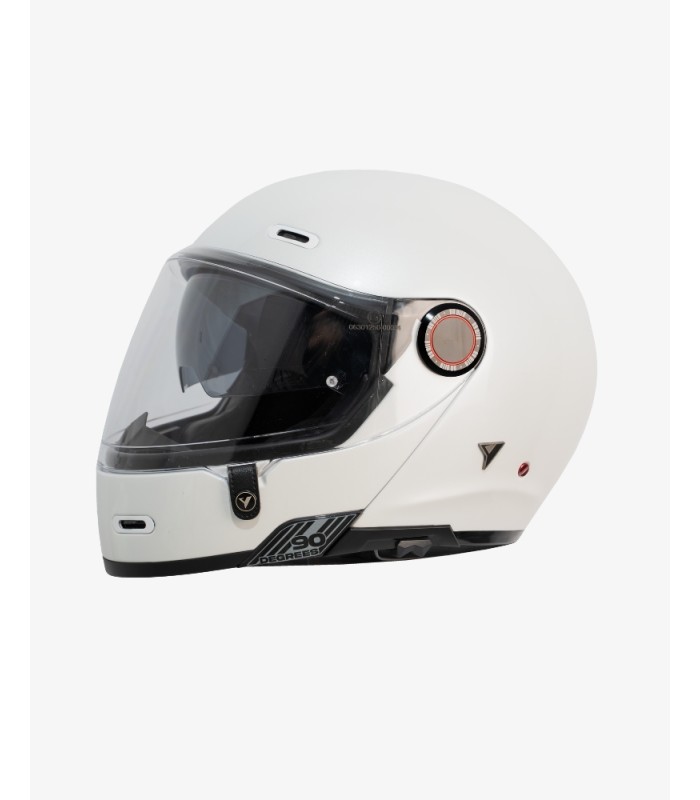 Casque By City 0 Degrees blanc pearl