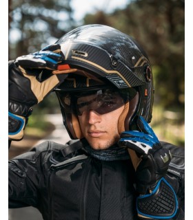 Casque By City 0 Degrees gold carbon