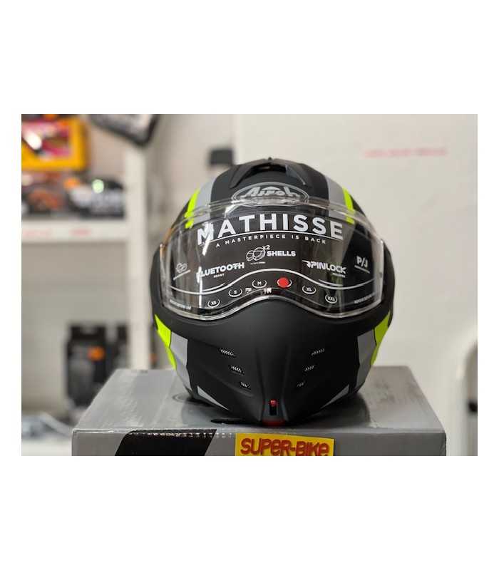Airoh Mathisse Genius blue helmet
