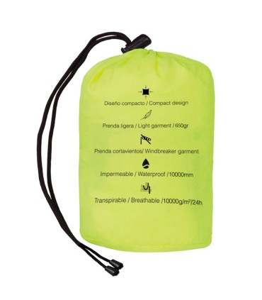 By City giacca pioggia mini gialla