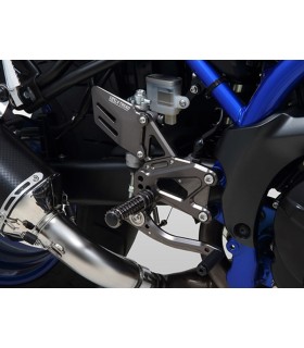 Yoshimura X-Tread pedane regolabili Suzuki SV 650 (2017-19)