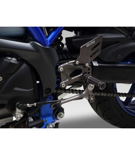 Yoshimura X-Tread pedane regolabili Suzuki SV 650 (2017-19)