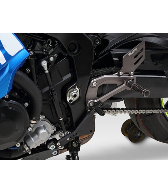 Yoshimura X-Tread pedane regolabili Suzuki Gsx-R 1000 R (2017-21)