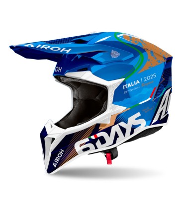 Cross helm Airoh Wraaap 6 Days Italia 2025