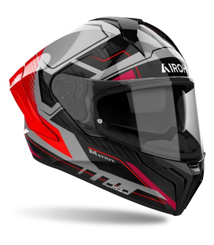 Helm Airoh Matryx Rocket rot
