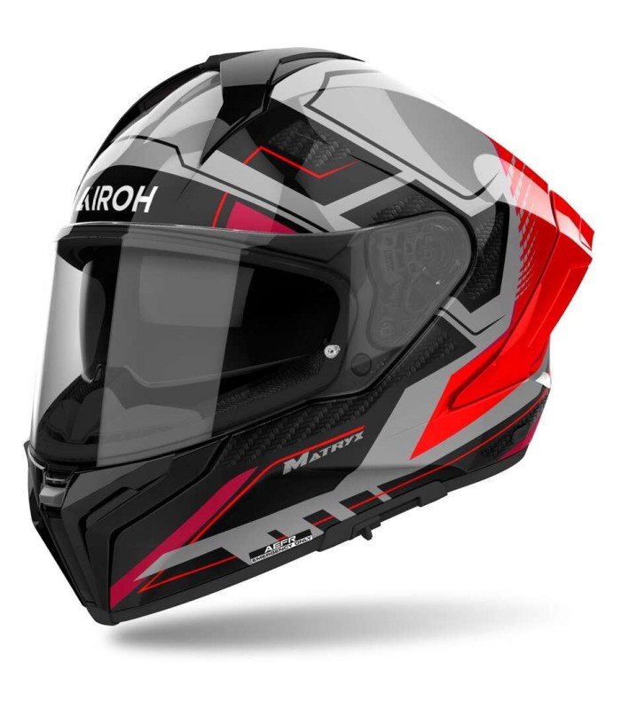 Casque Airoh Matryx Rocket rouge