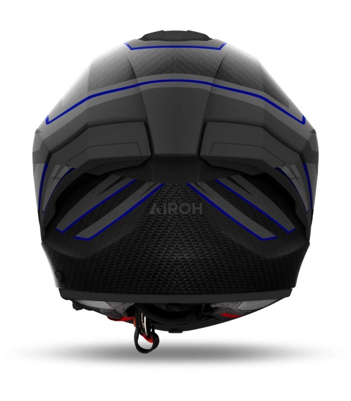 Casco Airoh Matryx Sentinel blu opaco