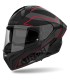 Casque Airoh Matryx Sentinel rouge matt