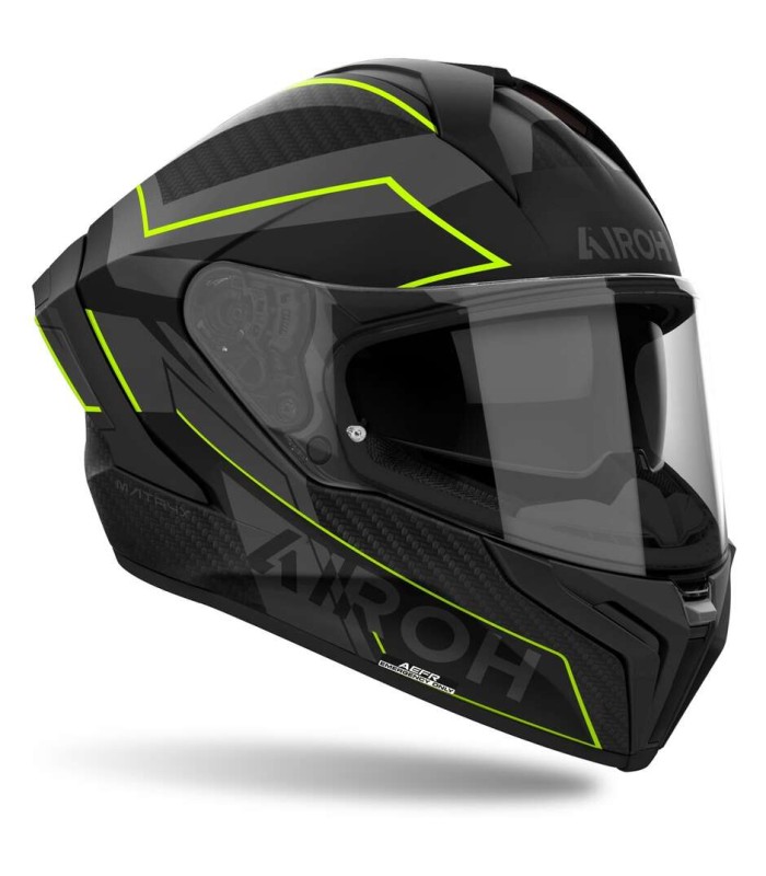 Airoh Matryx Sentinel yellow matt helmet