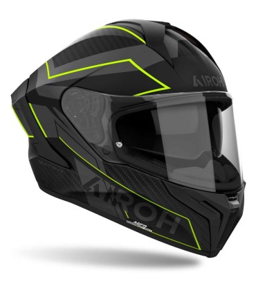Airoh Matryx Sentinel yellow matt helmet