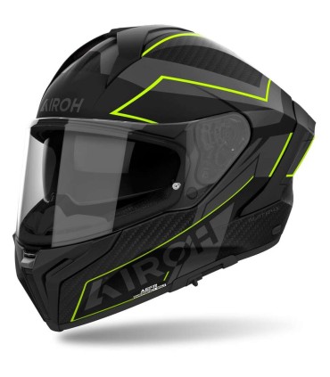 Casque Airoh Matryx Sentinel jaune matt