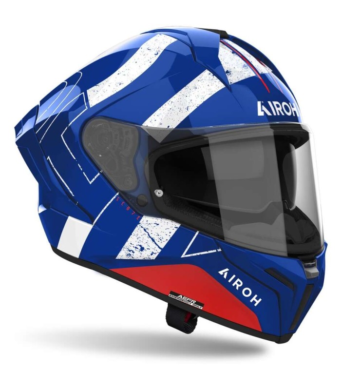 Casque Airoh Matryx Scope bleu