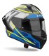 Helm Airoh Matryx Rider blau