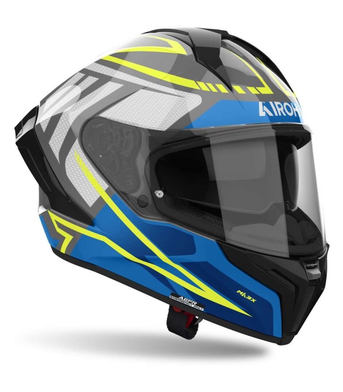 Casque Airoh Matryx Rider bleu