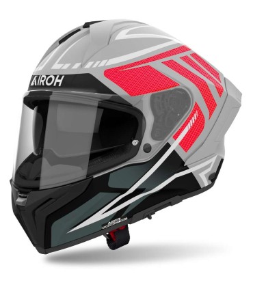 Casco Airoh Matryx Rider rosso opaco