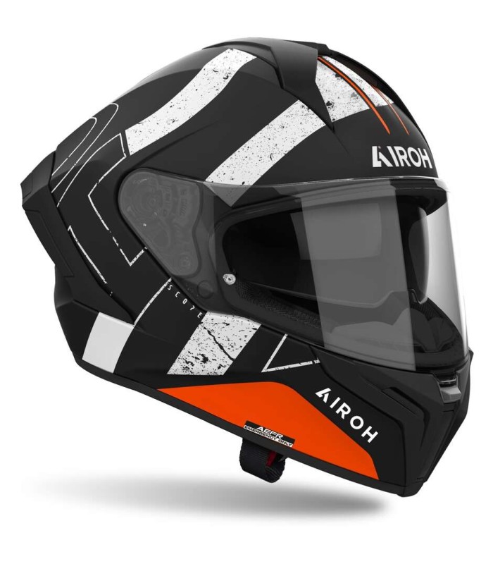 Helm Airoh Matryx Scope orange matt