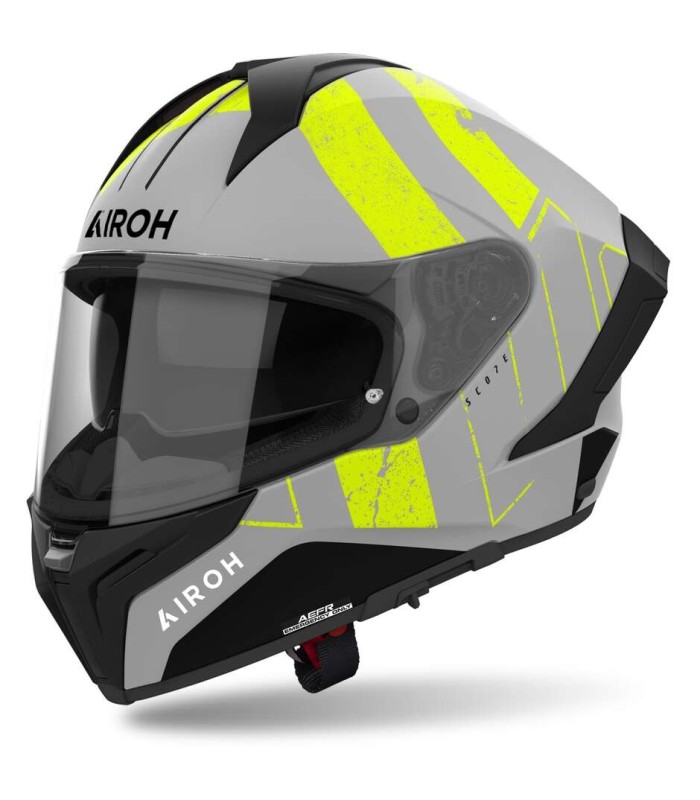 Helm Airoh Matryx Scope gelb matt