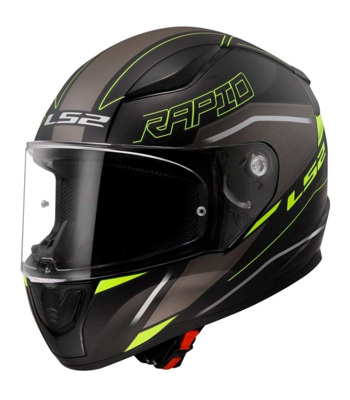 LS2 FF353 Rapid 2 Rokku nero opaco