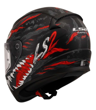 LS2 FF353 Rapid 2 Kaiju black matt helmet