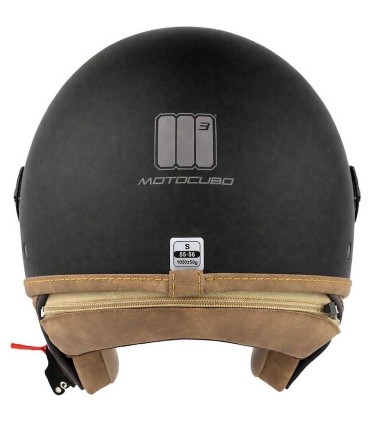 Casco jet Motocubo Ant 721 nero
