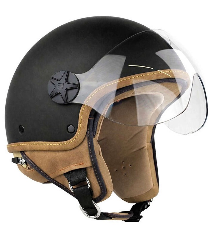 Casco jet Motocubo Ant 721 nero