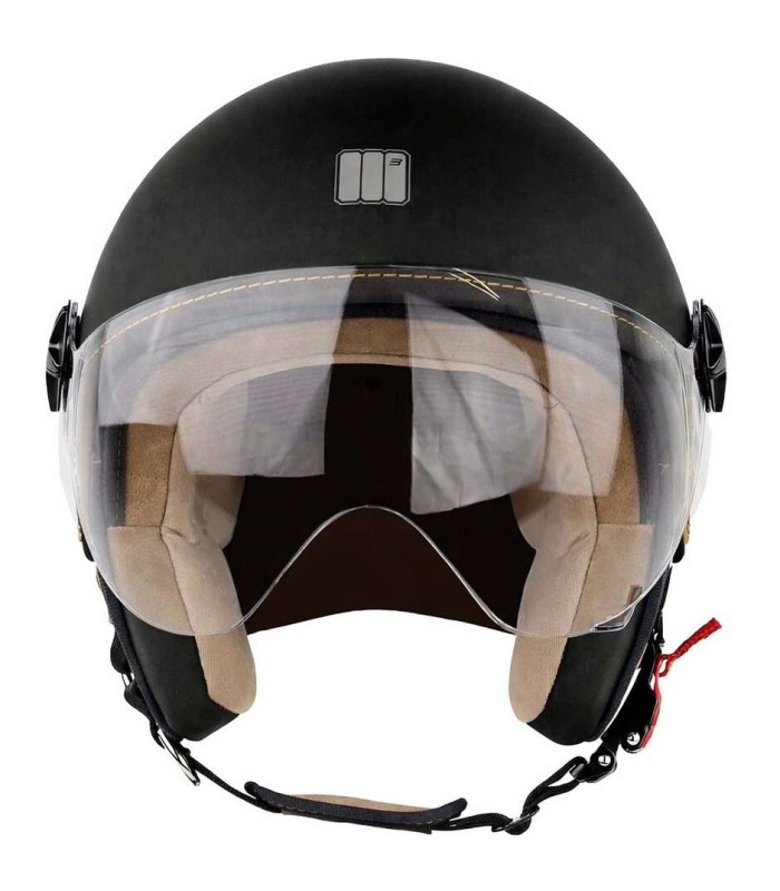 Casco jet Motocubo Ant 721 nero