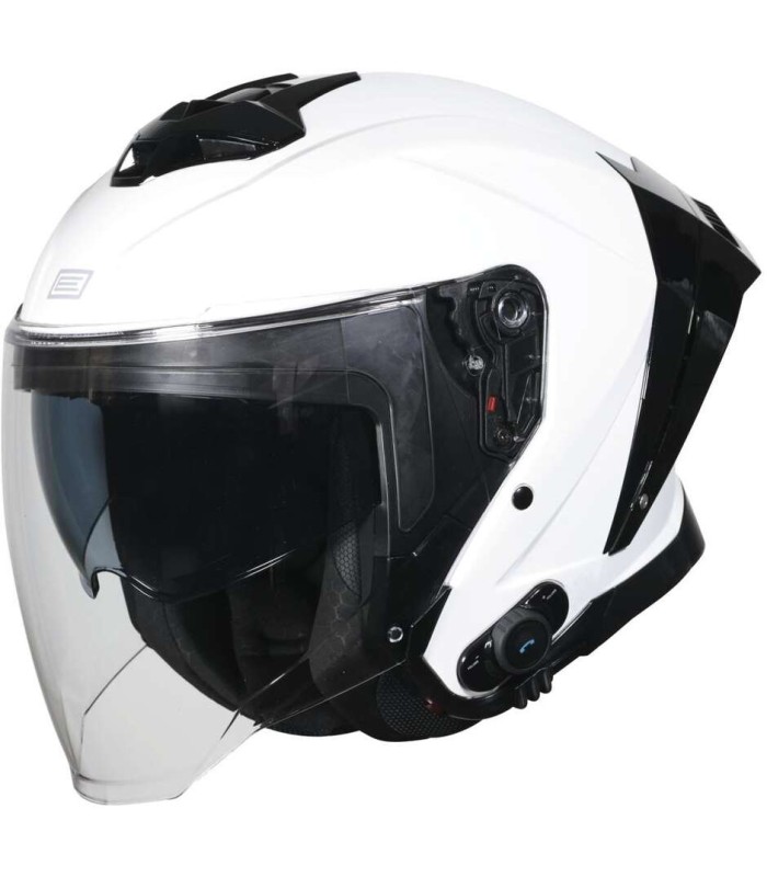 Casco jet con bluethoot Origine Aprica bianco