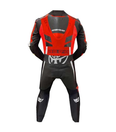 Motorrad lederkombi Berik LS1 2.0 rot