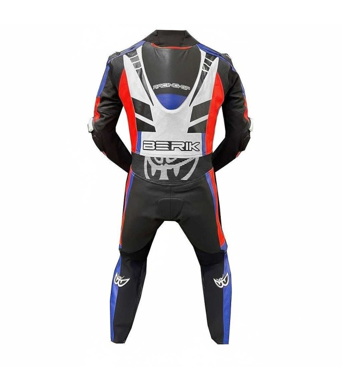 Tuta moto pelle Berik LS1 2.0 blu
