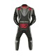 Berik Ls1-171334FR gray red leather suit