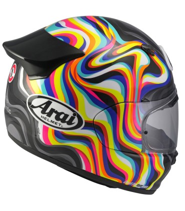 Helm Arai Quantic Swirl weiss