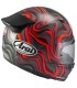 Casque Arai Quantic Swirl rouge
