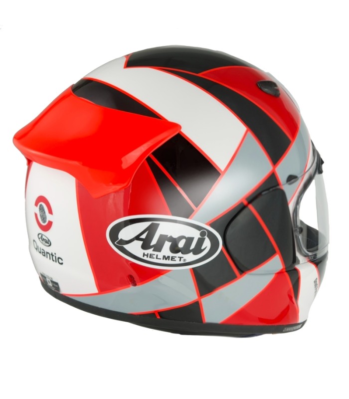 Helm Arai Quantic Peak red