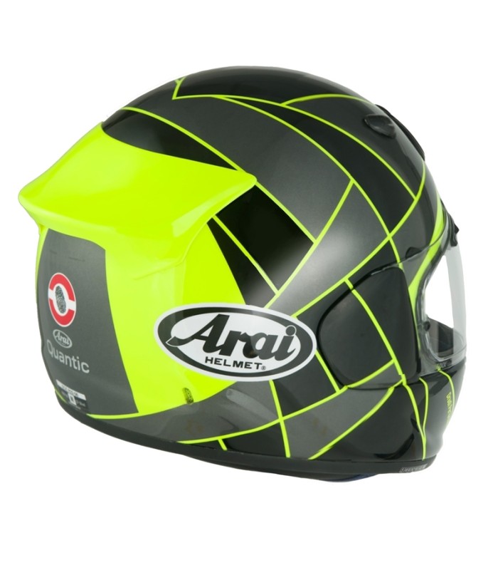 Helm Arai Quantic Peak yellow