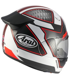 Casco Arai Quantic Giu red