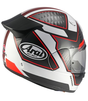 Casque Arai Quantic Giu red