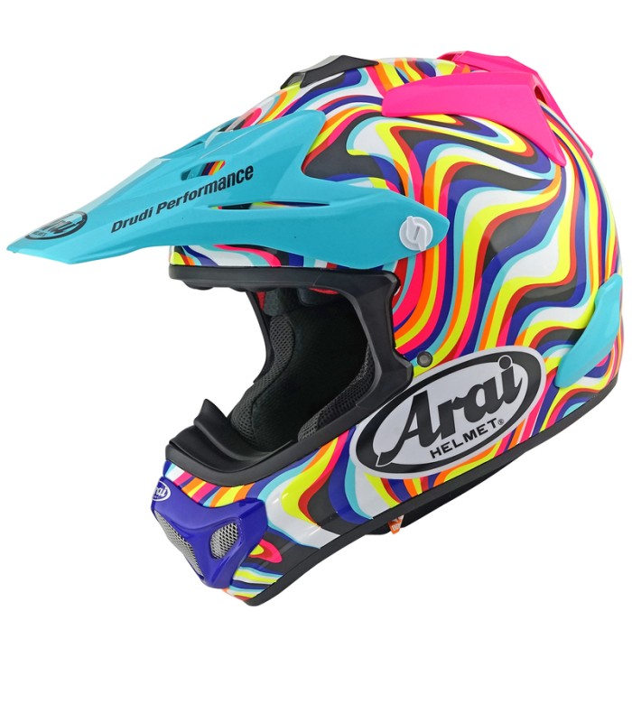 Casque Arai MX-V EVO Stream pink