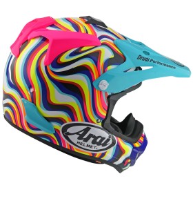 Casque Arai MX-V EVO Stream pink